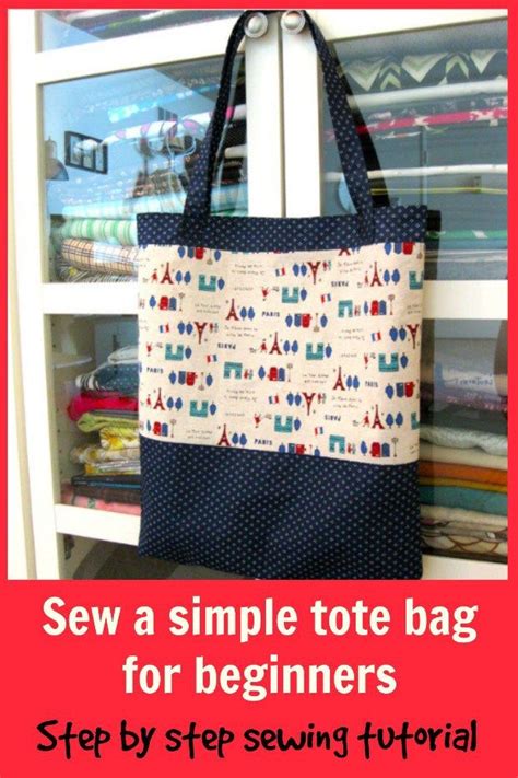 Maybe you would like to learn more about one of these? Sew a Tote Bag FREE sewing tutorial for beginners - Sew ...