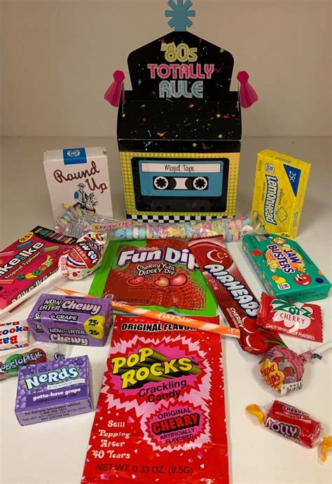 1980s Candy Filled Decade T Box Etsy In 2021 1980s Candy Retro