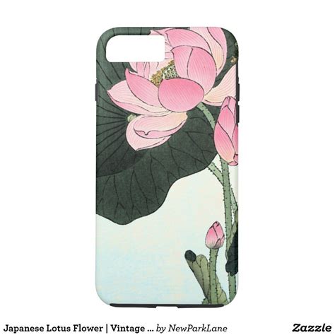 Japanese Lotus Flower Vintage Fine Art Case Mate Iphone Case Zazzle