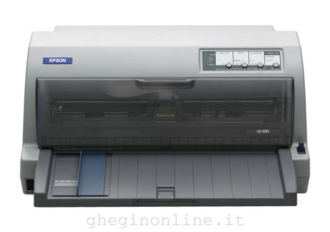 Designed with the dot matrix user in mind, our latest model has an impressive print speed of up to 529 cps. Stampante - Epson LQ-690