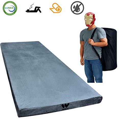 The laidbackpad is a premium camping mattress i'm reviewing. Willpo Certipur-US Memory Foam Camping Mattress 75″ x 30″x ...