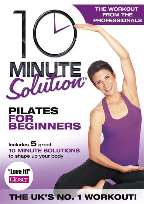 10 Minute Solution Pilates For Beginners Dvd Zavvi