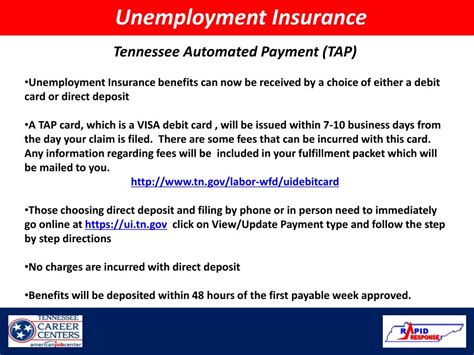 Pan card correction online & how to convert minor pan card to major pan card. PPT - Tennessee Department of Labor And Workforce Development PowerPoint Presentation - ID:1329743
