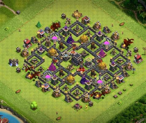 Base th 9 anti 3 bintang. Base Th 9 Terkuat 2020 Anti Bintang 3 : 35 Best Th9 War ...