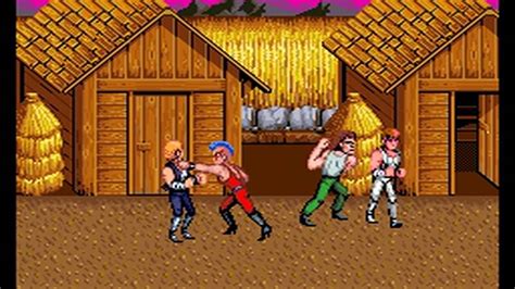 Double Dragon Ii The Revenge Technos Attract Mode Fps Youtube