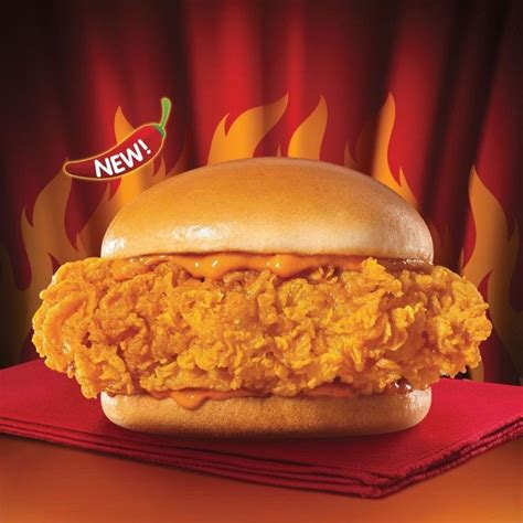 Jollibee Comes In Sriracha Hot With New Spicy Chicken Sandwich Supreme