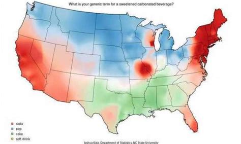 Pop Or Soda Map Shows How Idahos Dialect Varies Boise State
