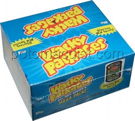 Wacky Packages Series 6 Toppsretail Box Potomac Distribution