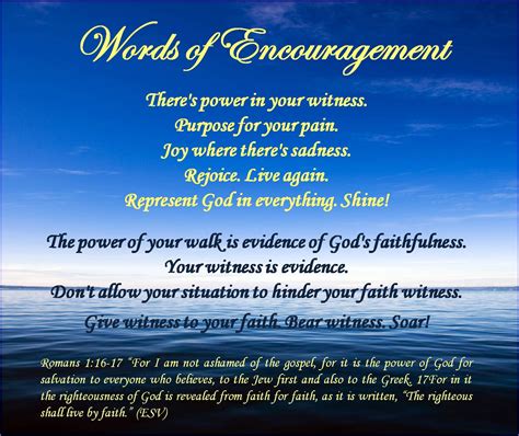 Words Of Encouragement Joaynn510