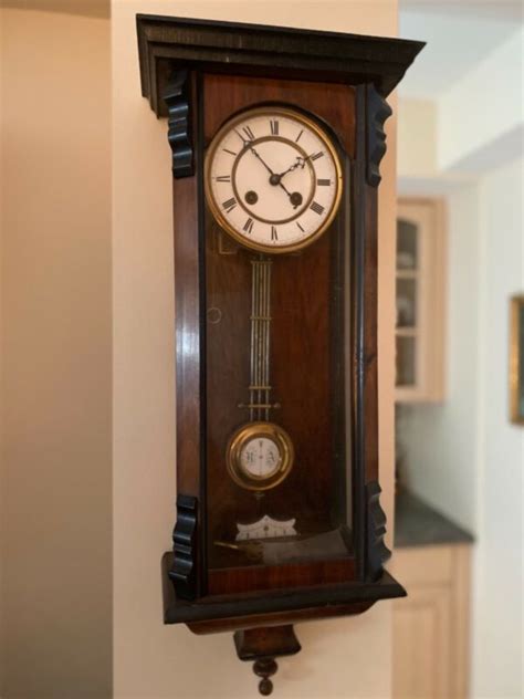Antique German Regulator R A Pendulum Wall Clock Antique Price