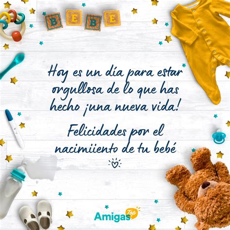 Álbumes 100 Foto Felicitaciones Frases Para El Nacimiento De Un Bebe Lleno