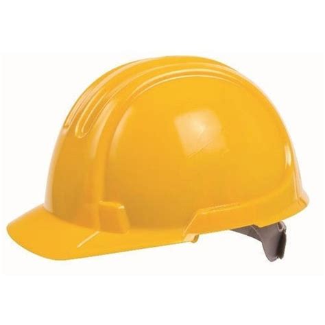 Plastic Yellow Labor Safety Helmet Feel Safe
