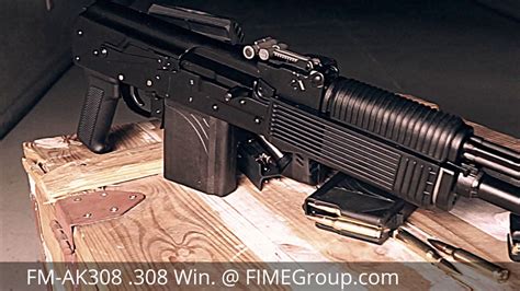 Fm Ak308 Russian Ak Rifle In 308 Win Cal Youtube