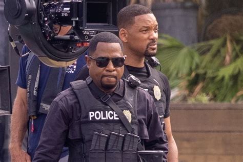 Will Smith And Martin Lawrence Seen On Bad Boys 4 Set