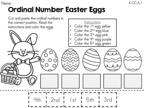 Fifth graders will cover a wide range of math topics as. Easter Math Worksheets (Kindergarten) (Distance Learning ...