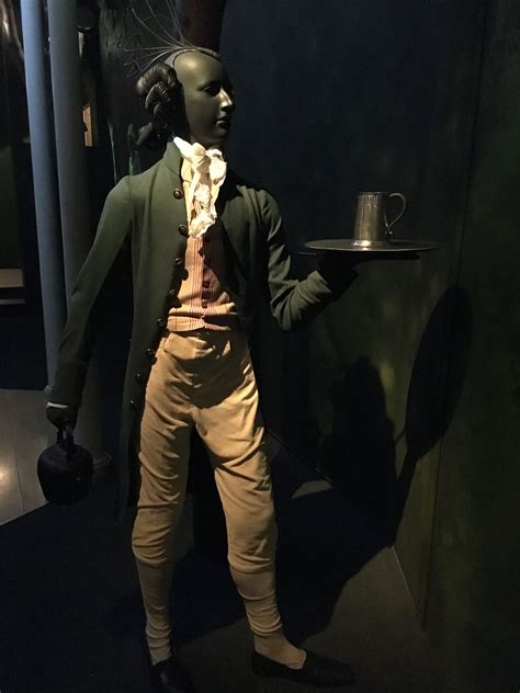 18th Century Male Servants Costume In Collection Of The Museum Of