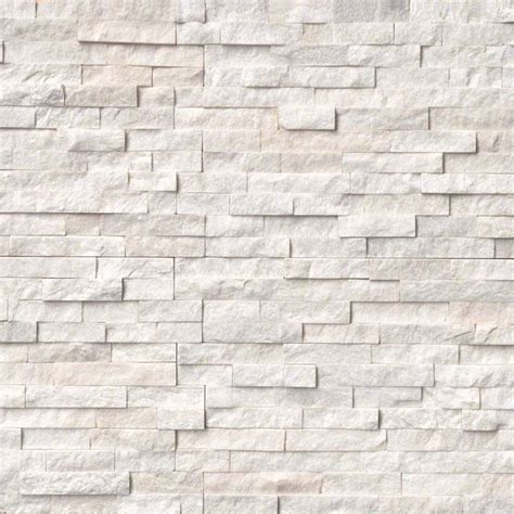 Tm W014 Pure White Quartz Wallledge Stone Wall Panels
