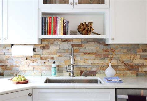 The Stacked Stone Backsplash Is One Of The Best And Most Durable