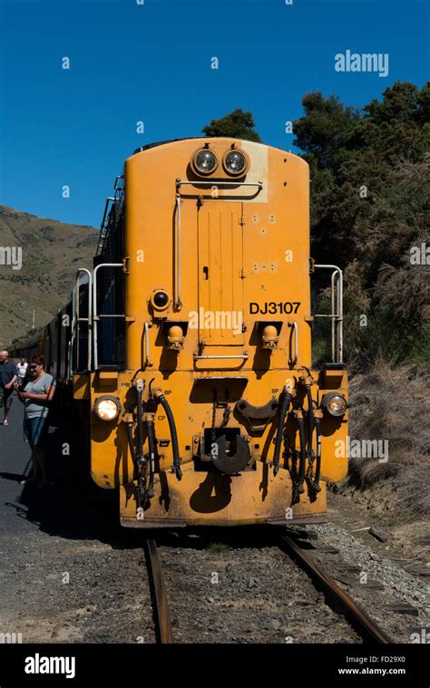 New Zealand Dunedin Dunedin Railways Taieri Gorge Scenic Train