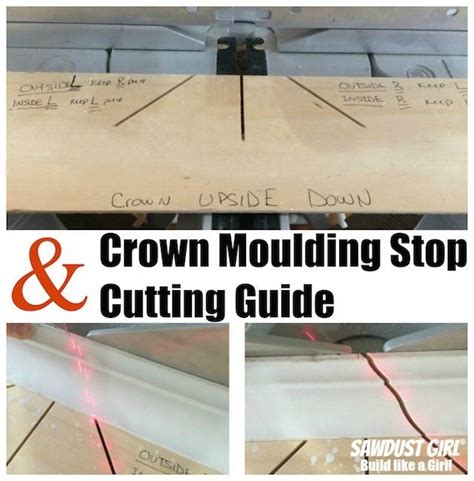 How To Cut Crown Molding Cutting Guide Sawdust Girl®