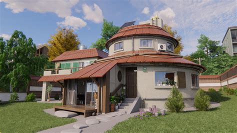 I Recreated The Uzumaki Residence With 3d Software Link To The Video