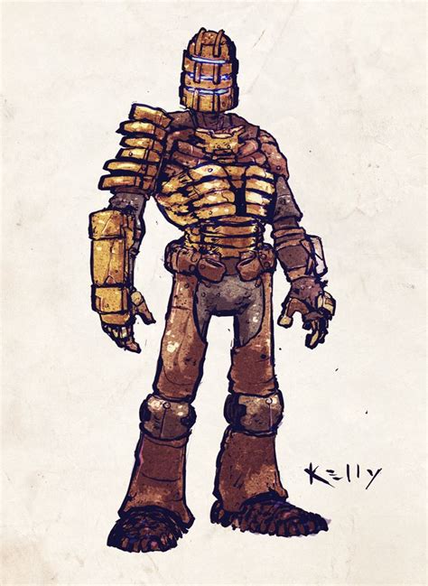 Isaac Clarke Study By Timkelly On Deviantart Dead Space Space Art