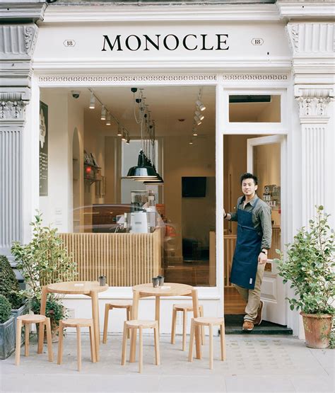 The Monocle Café on 18 Chiltern Street, London, UK | Yatzer