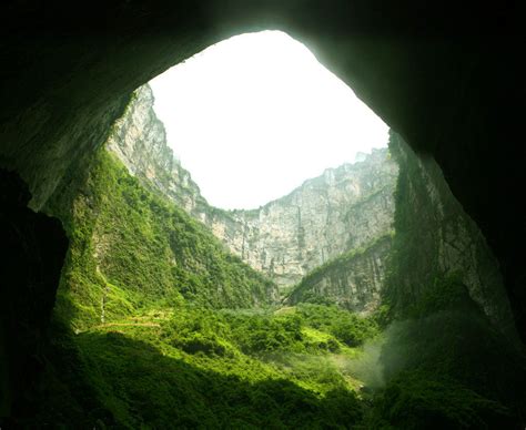 Houping Tiankeng Cluster Chongqing Wulong Karst Landscape Pictures