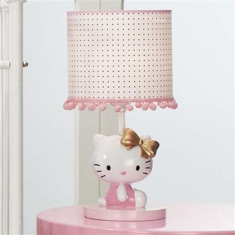 Hello Kitty Nursery Lamp With Shade And Bulb Lambs And Ivy Hello Kitty