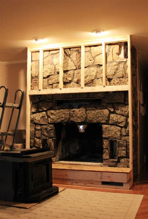 10 Old Stone Fireplace Makeover