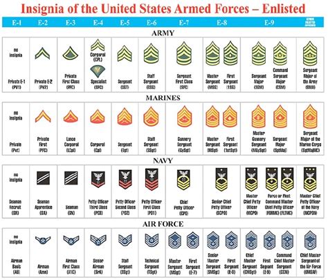 Army Rank Flashcards Army Military