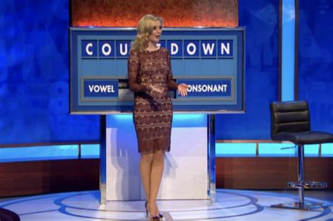 Rachel Riley Countdown Sports Nude Dress For 8 Out Of 10 Cats Daily Star