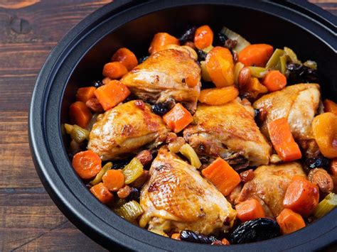 Tajine de poulet à la marocaine au Cookeo Recette
