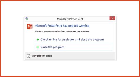 How To Recover From Powerpoint Has Stopped Working Free Powerpoint