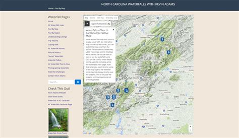 29 Map Of North Carolina Waterfalls Maps Online For You