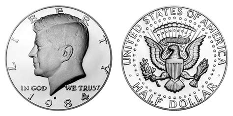 1984 S Kennedy Half Dollar Coin Value Prices, Photos & Info