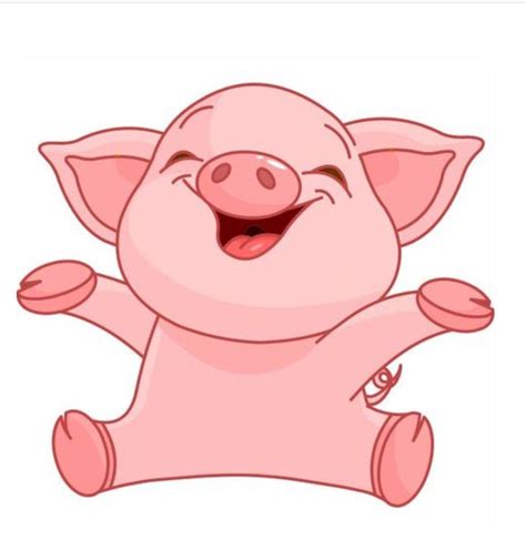 Pin By Dovilė Dovilė On Kinderpuzzels Baby Pigs Pig Art Happy Pig