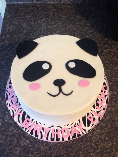 Panda Cake Panda Birthday Cake Panda Cakes Panda Bear Cake