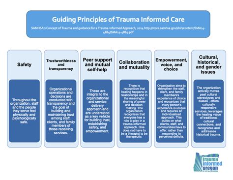 Samhsa Trauma Informed Care Principles