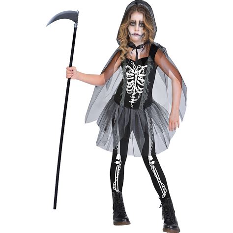 Girls Grim Reaper Costume Party City