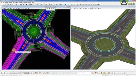 Openroads Technology Advanced Roundabout Modeling Using Civil Cells