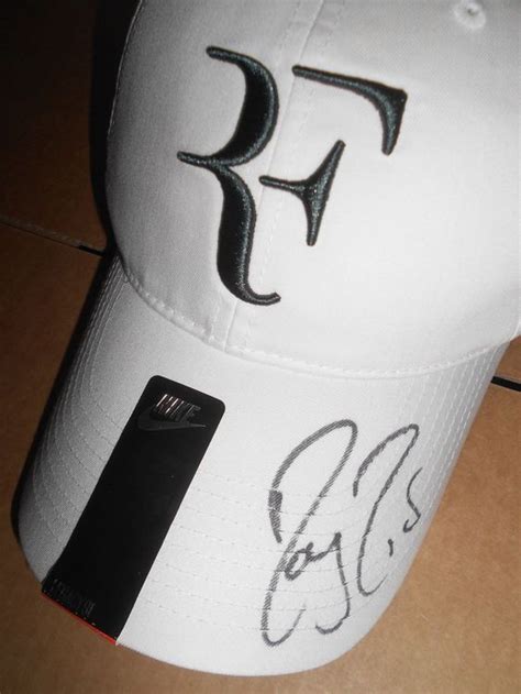 Roger Federer Rf Original Autogramm Cap Kaufen Auf Ricardo