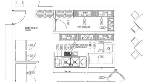 Complete Restaurant Kitchen Layout Plan Inox Kitchen Design