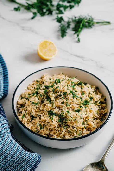 Greek Lemon Rice Recipe Souvlaki For The Soul
