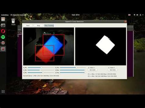 Everything Opencv OpenCV Python Color Detection GUI