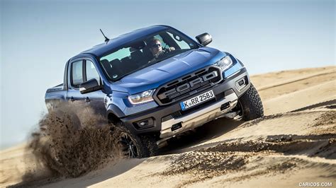2019 Ford Ranger Raptor Color Performance Blue Off Road Caricos