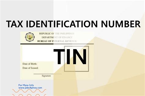 Tax Identification Number Tin All About