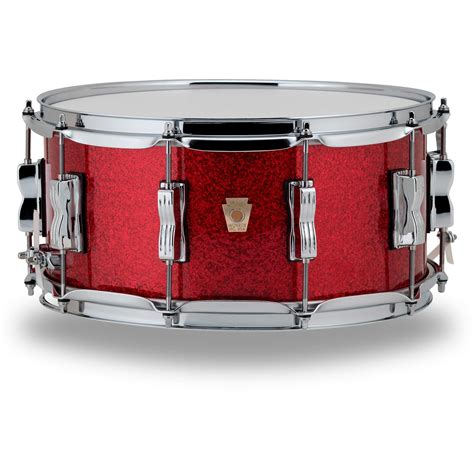 Ludwig Classic Maple Snare Drum 14 X 65 In Red Sparkle Guitar Center