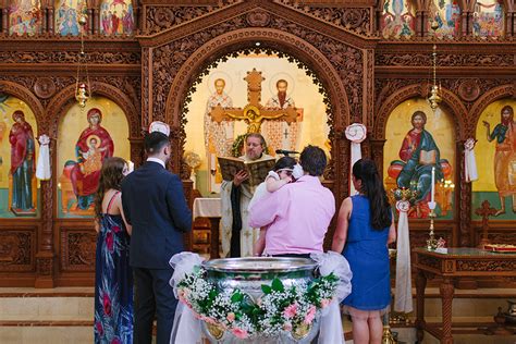 A Preview Photo Of A Baptism At Torontos Panagia Greek Orthodox Church