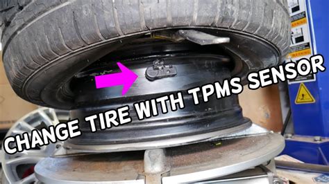 How To Change A Tire With Tire Pressure Sensor Without Breaking The